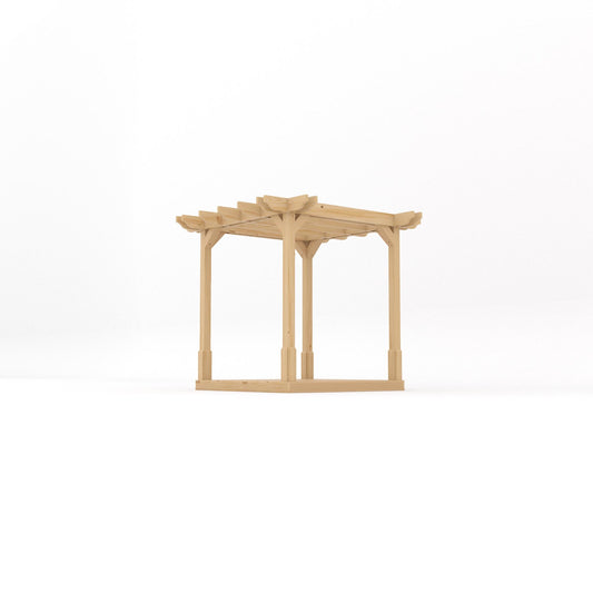 Freestanding Double Premium Pergola with Decking Kit | Timber | Multiple Sizes