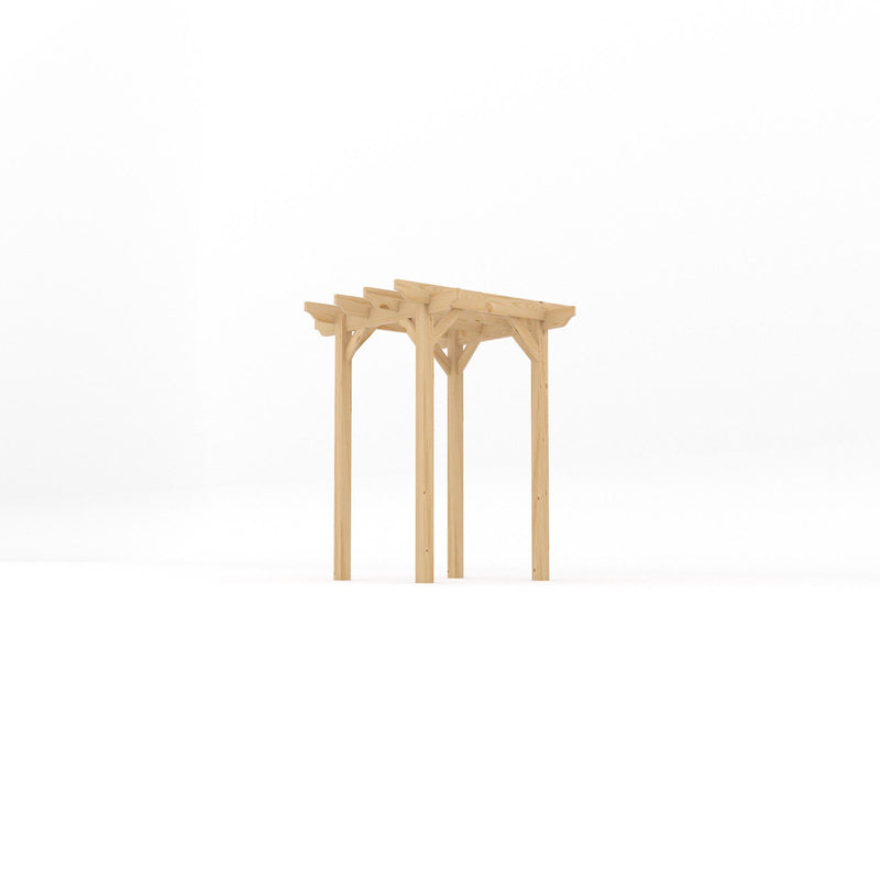 Freestanding Garden Pergola - Light Green - 1.8m Width x 1.8m Length