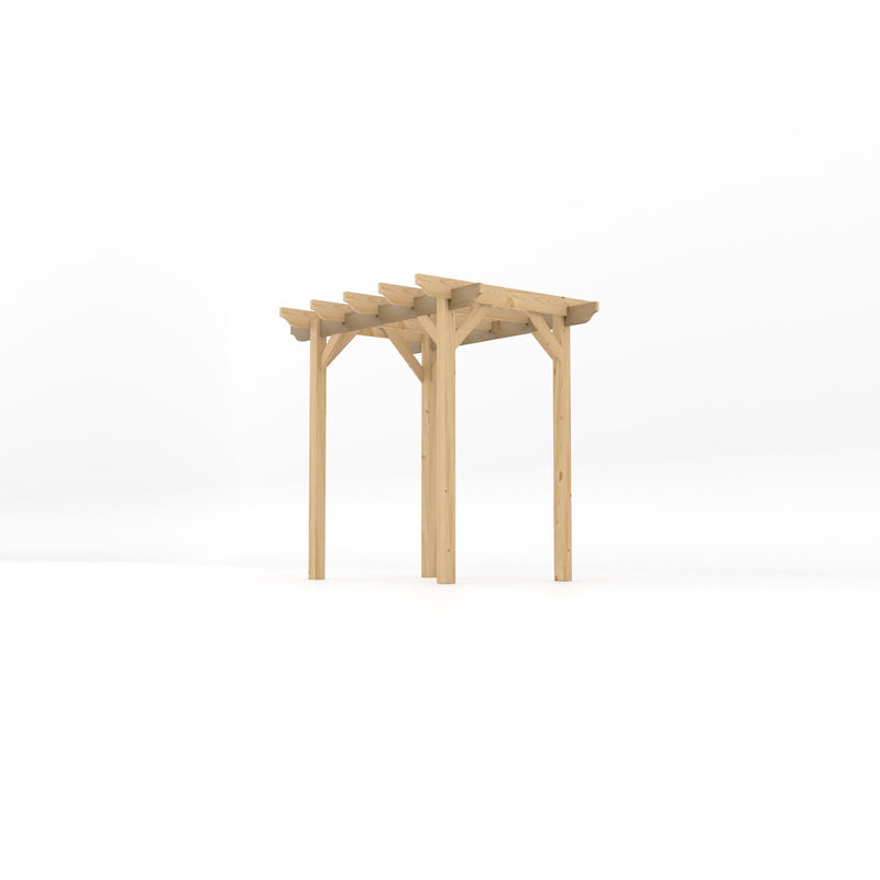 Freestanding Garden Pergola - Light Green - 1.8m Width x 2.4m Length