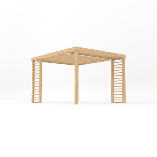 Freestanding Panel Pergola | Timber | Privacy Panel Sides | Multiple Sizes