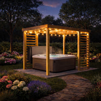 Freestanding Panel Pergola | Timber | Privacy Panel Sides | Multiple Sizes