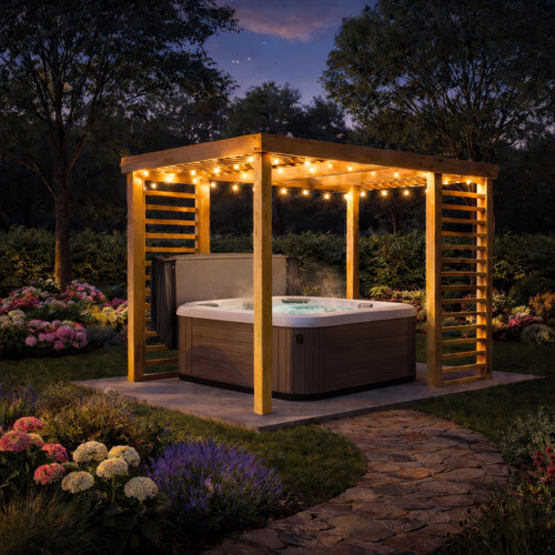 Freestanding Panel Pergola | Timber | Privacy Panel Sides | Multiple Sizes