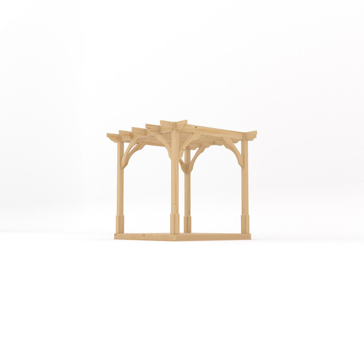 Freestanding Premium Pergola with Decking Kit | Timber | Multiple Sizes