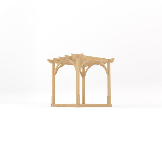 Freestanding Premium Pergola with Decking Kit | Timber | Multiple Sizes