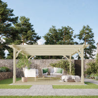 Freestanding Premium Pergola with Decking Kit | Timber | Multiple Sizes