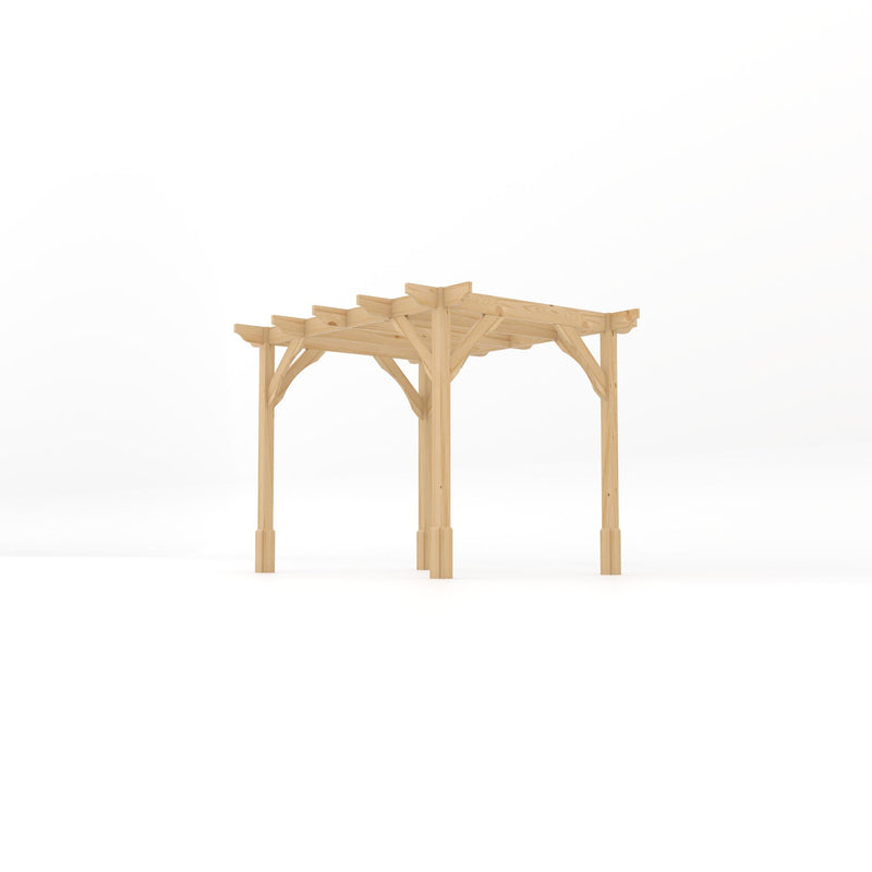 Freestanding Premium Pergola - Light Green - 2.4m Width x 3m Length