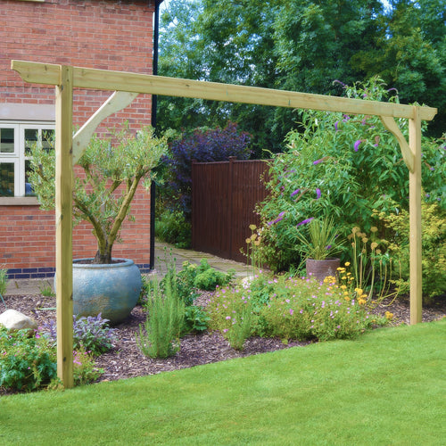 Freestanding Screen Pergola | Timber | Full Privacy Screen | Multiple Sizes