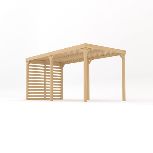 Freestanding Shade Pergola | Timber | Open Slatted Roof | Multiple Sizes
