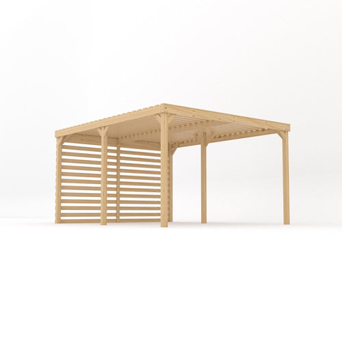 Freestanding Shade Pergola | Timber | Open Slatted Roof | Multiple Sizes