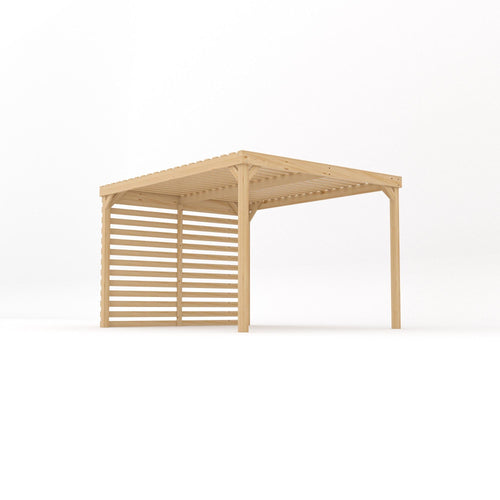 Freestanding Shade Pergola | Timber | Open Slatted Roof | Multiple Sizes