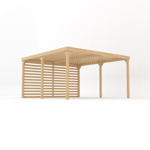 Freestanding Shade Pergola | Timber | Open Slatted Roof | Multiple Sizes