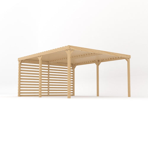 Freestanding Shade Pergola | Timber | Open Slatted Roof | Multiple Sizes