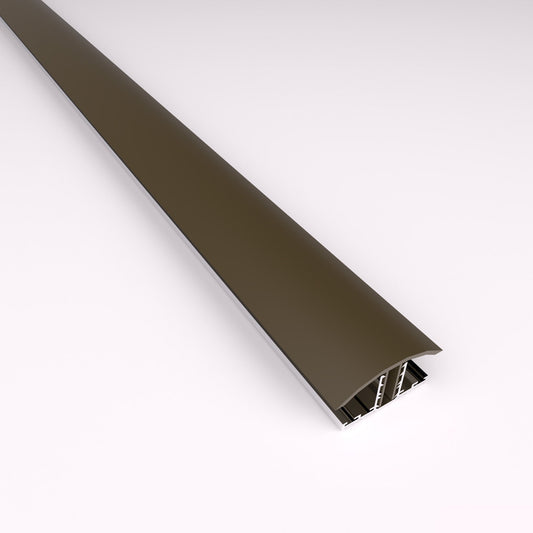 Timber Polycarbonate Roof | Wall Mounted Garden Shelter | Rustic Brown | 4m Depth x 5.78m Width