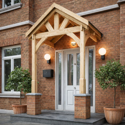 Slate Tile Roof Porch - Light Green - 1.22m Depth x 1.8m Width