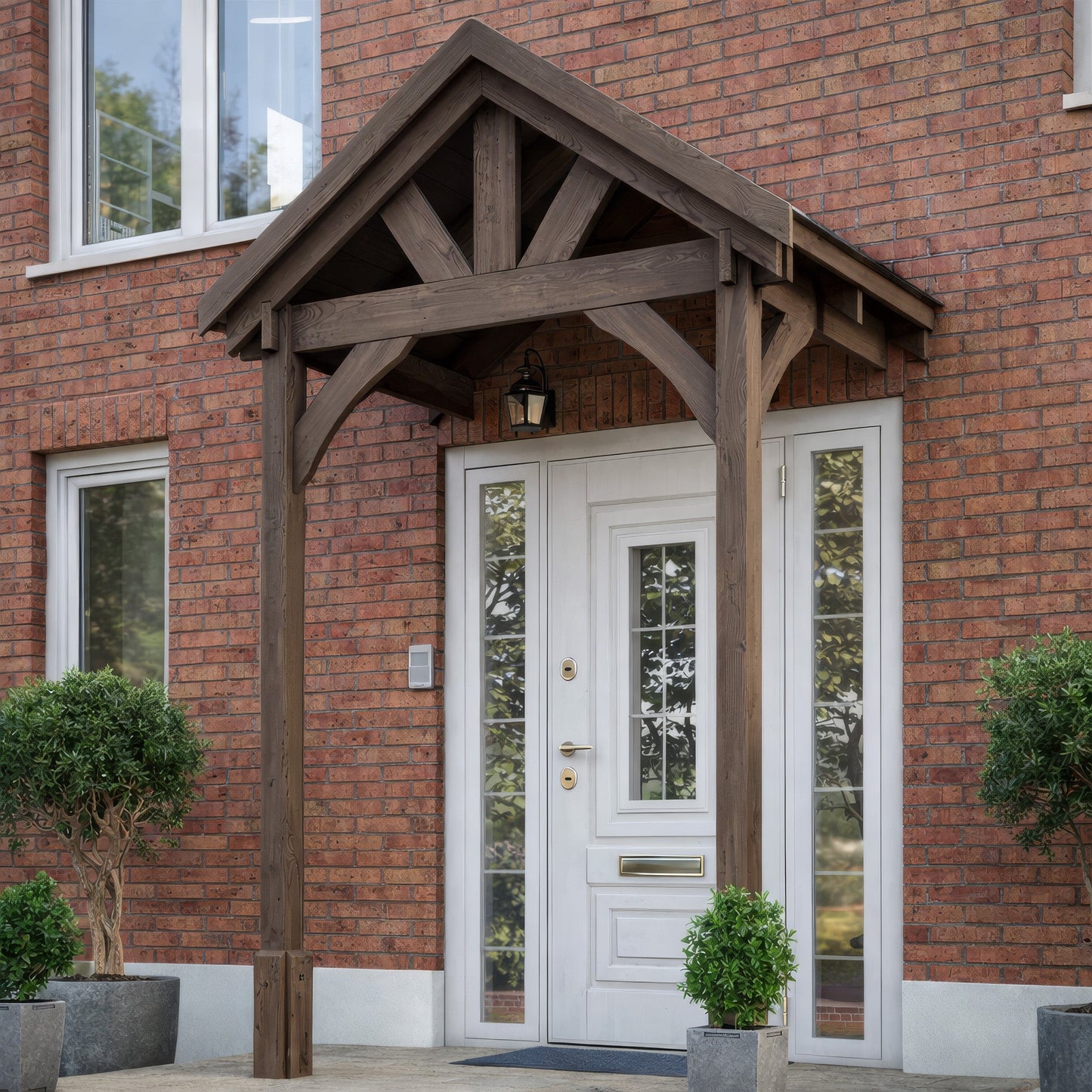 Slate Tile Roof Porch - Rustic Brown - 1.22m Depth x 1.8m Width