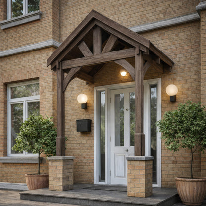 Slate Tile Roof Porch - Rustic Brown - 1.22m Depth x 1.8m Width