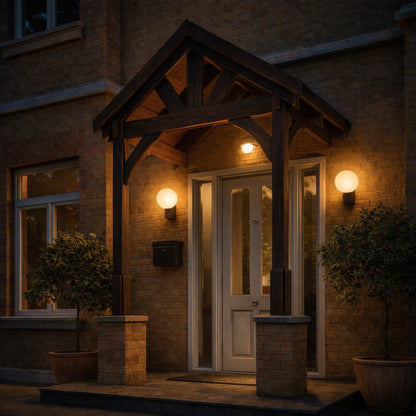 Slate Tile Roof Porch - Rustic Brown - 1.22m Depth x 1.8m Width