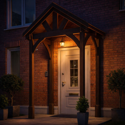 Slate Tile Roof Porch - Rustic Brown - 1.22m Depth x 1.8m Width