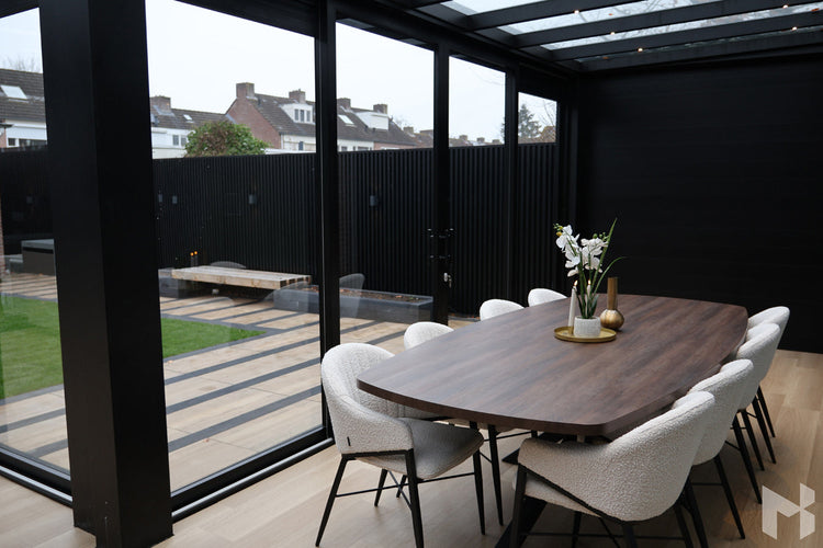 MB Glass Sliding Walls by Roma Verandas - garden room inside sliding glass doors screens