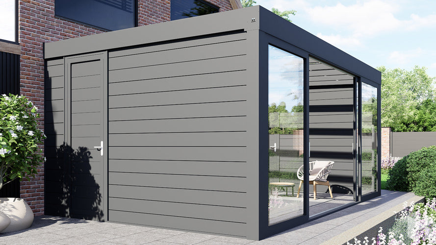 MB Aluminium Doors by Roma Verandas - left aluminium door