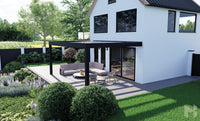 MB Aluminium Fencing by Roma Verandas - right fencing existing pillars