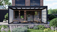MB Polycarbonate Side Wall by Roma Verandas - fixed wall system polycarbonate