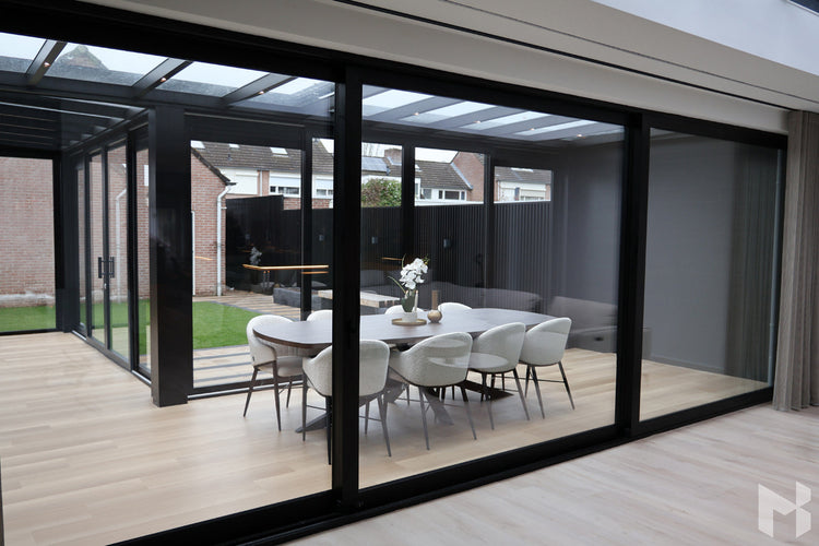 MB Aluminium Facade Cladding by Roma Verandas - sliding glass doors