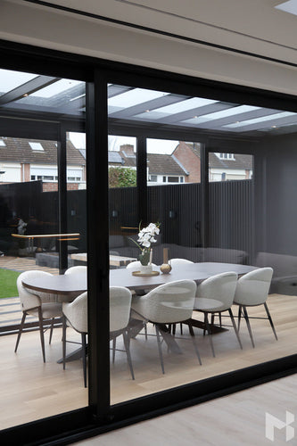 MB Aluminium Facade Cladding by Roma Verandas - sliding glass doors