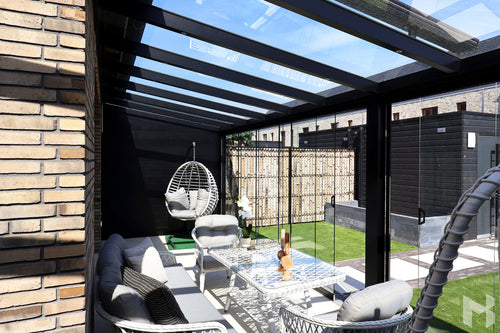 MB Sliding Doors by Roma Verandas - sliding glass doors sun shading aluminium side wall
