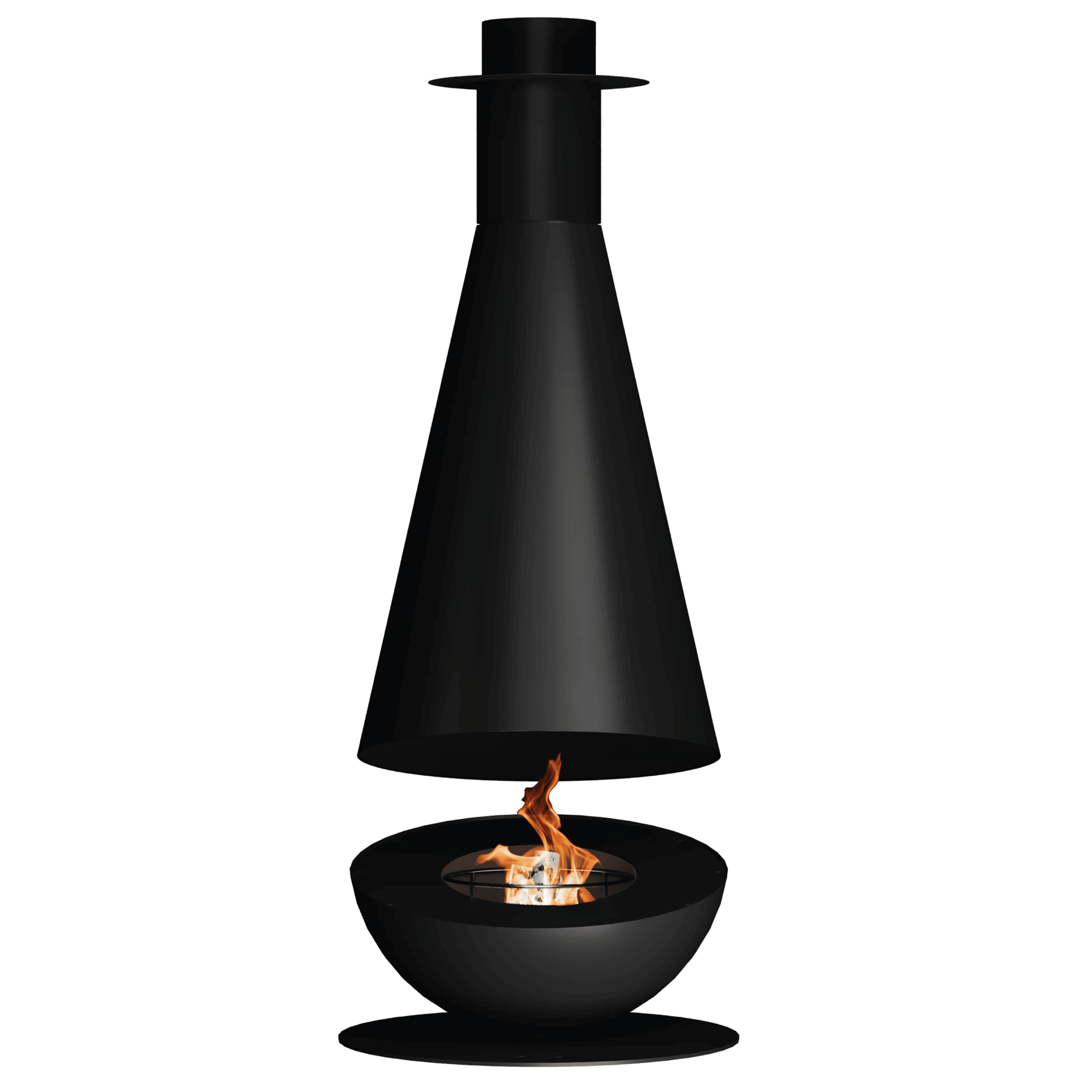 GlammFire Thales Firewood Fire Pit product exterior view