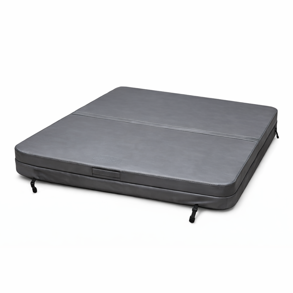 Square insulated cover — front view