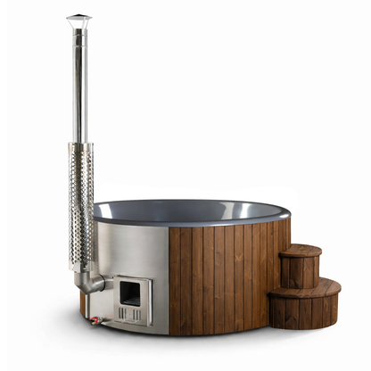 Broome 220 XL Deluxe 7-8 Person Wood Fired Hot Tub